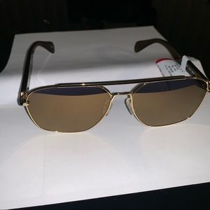 Rag & Bone Gold sunglasses